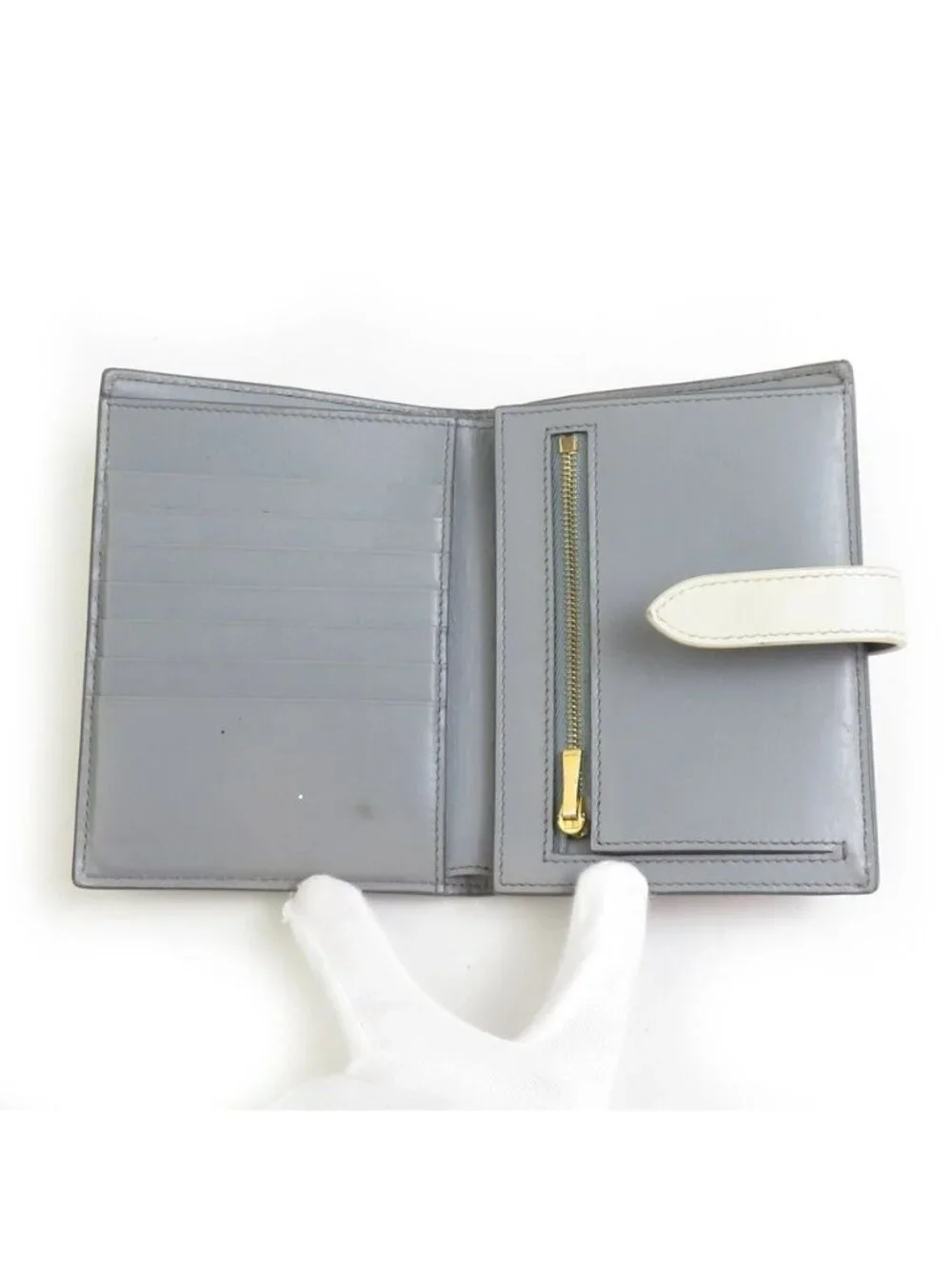 Celine Bifold Wallet Medium Strap